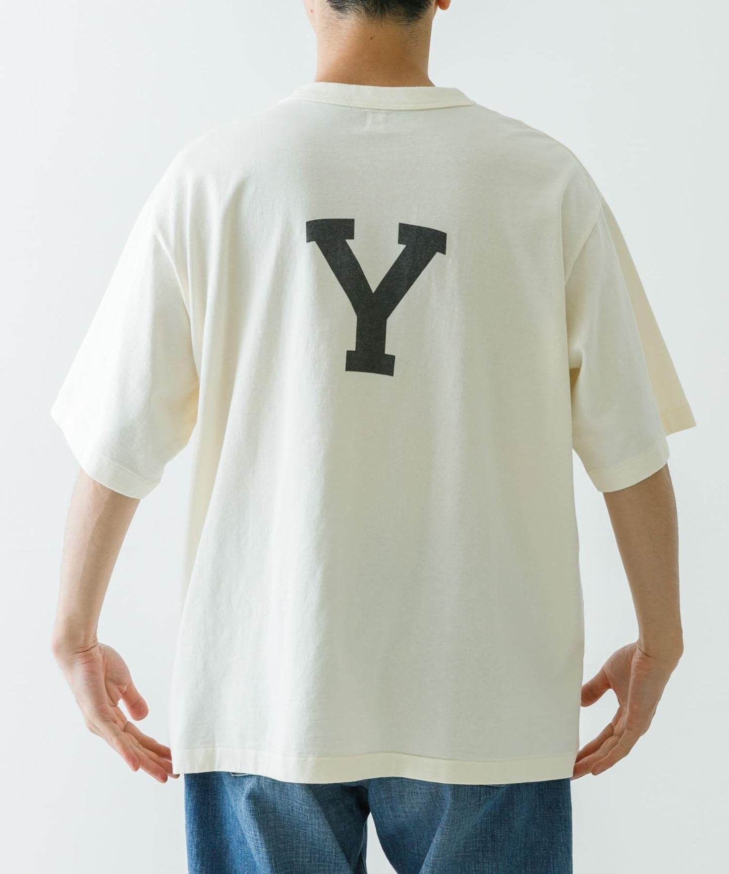 寬鬆版 ALE-Y Print 圖案 blurhmsROOTSTOCK T恤