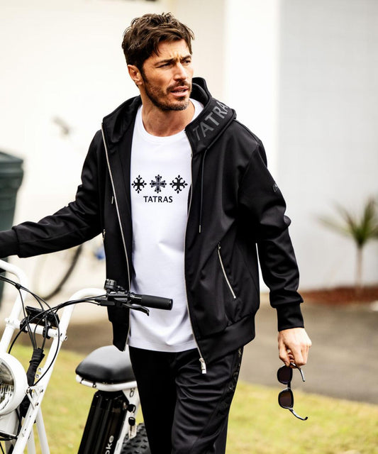 TATRAS BARBIO 連帽設計 彈力針織 連帽夾克