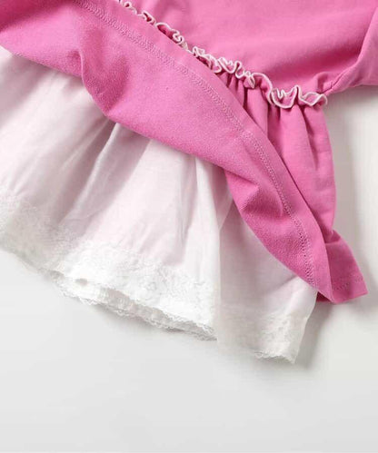 袖側條紋 中長上衣