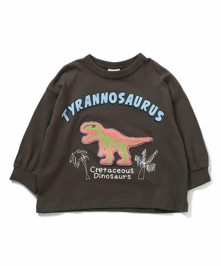 特色サガラ繡貼布設計 長袖T恤