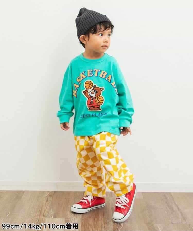 特色サガラ繡貼布設計 長袖T恤