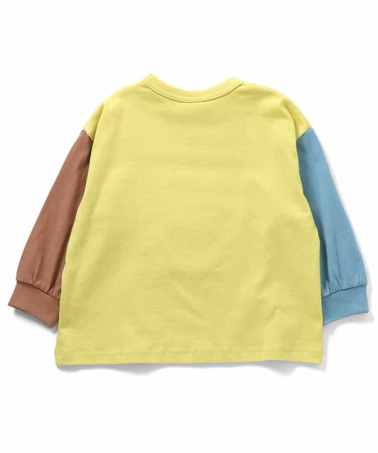 特色サガラ繡貼布設計 長袖T恤