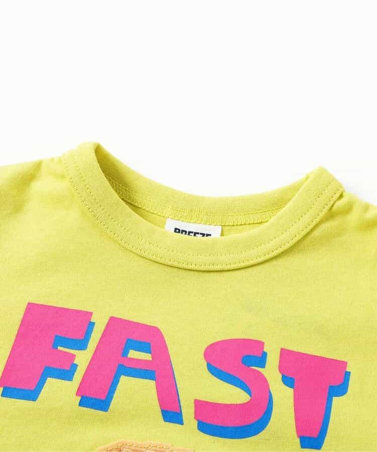 特色サガラ繡貼布設計 長袖T恤