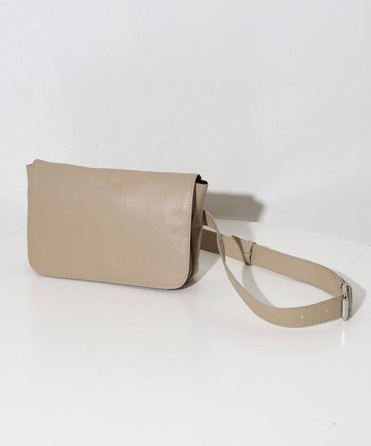 牛皮防潑水腰包