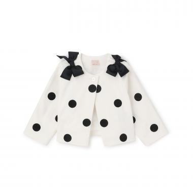 蝴蝶結設計短款夾克