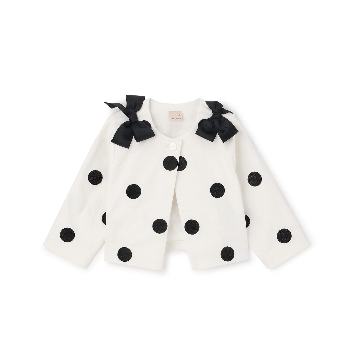 蝴蝶結設計短款夾克