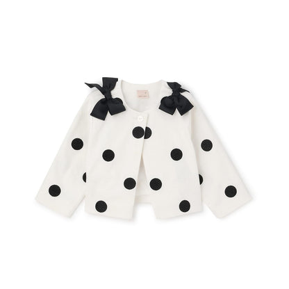 蝴蝶結設計短款夾克