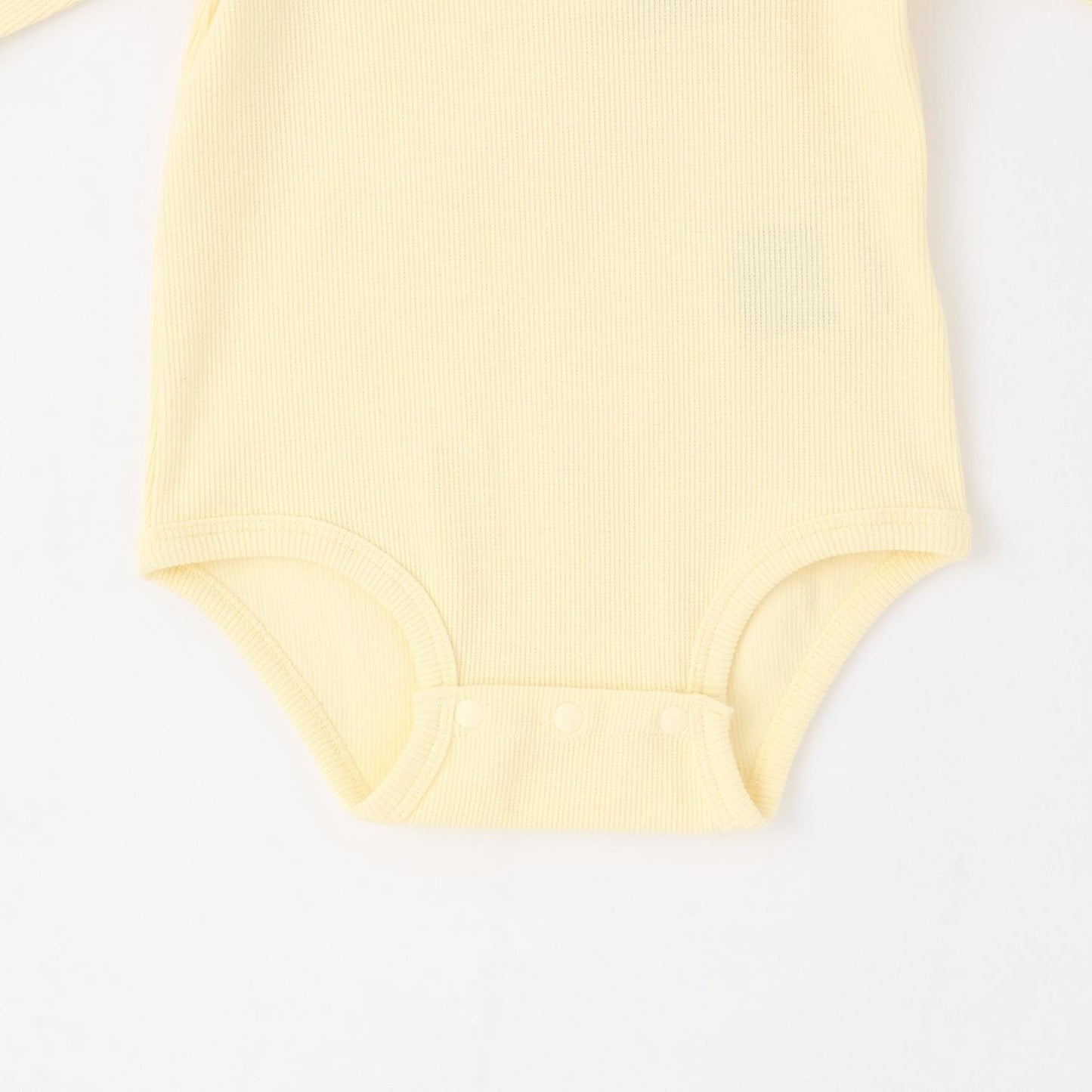 荷葉邊領 連體哈衣