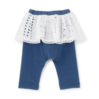 蕾絲裙拼接打底褲