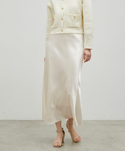 垂墜窄擺半身裙