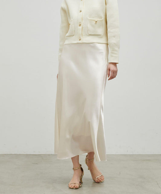 垂墜窄擺半身裙