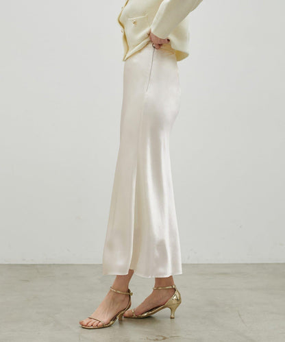 垂墜窄擺半身裙