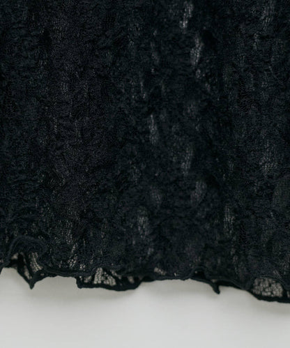 MIX蕾絲拼接套頭上衣