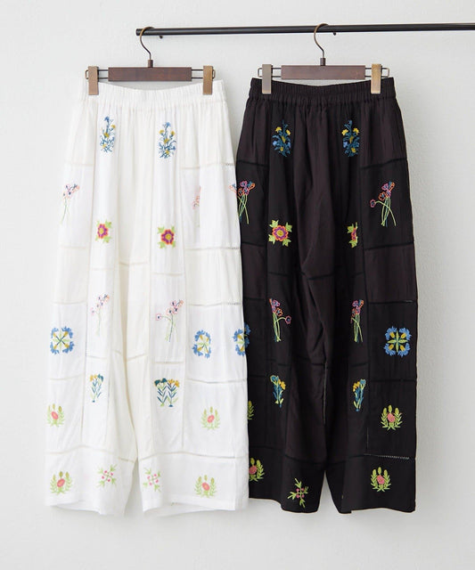 nane India series 刺繡 褲子