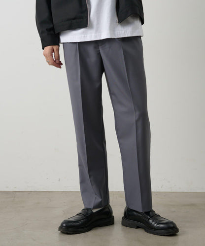 套裝可搭配 舒適斜紋 錐形 西褲