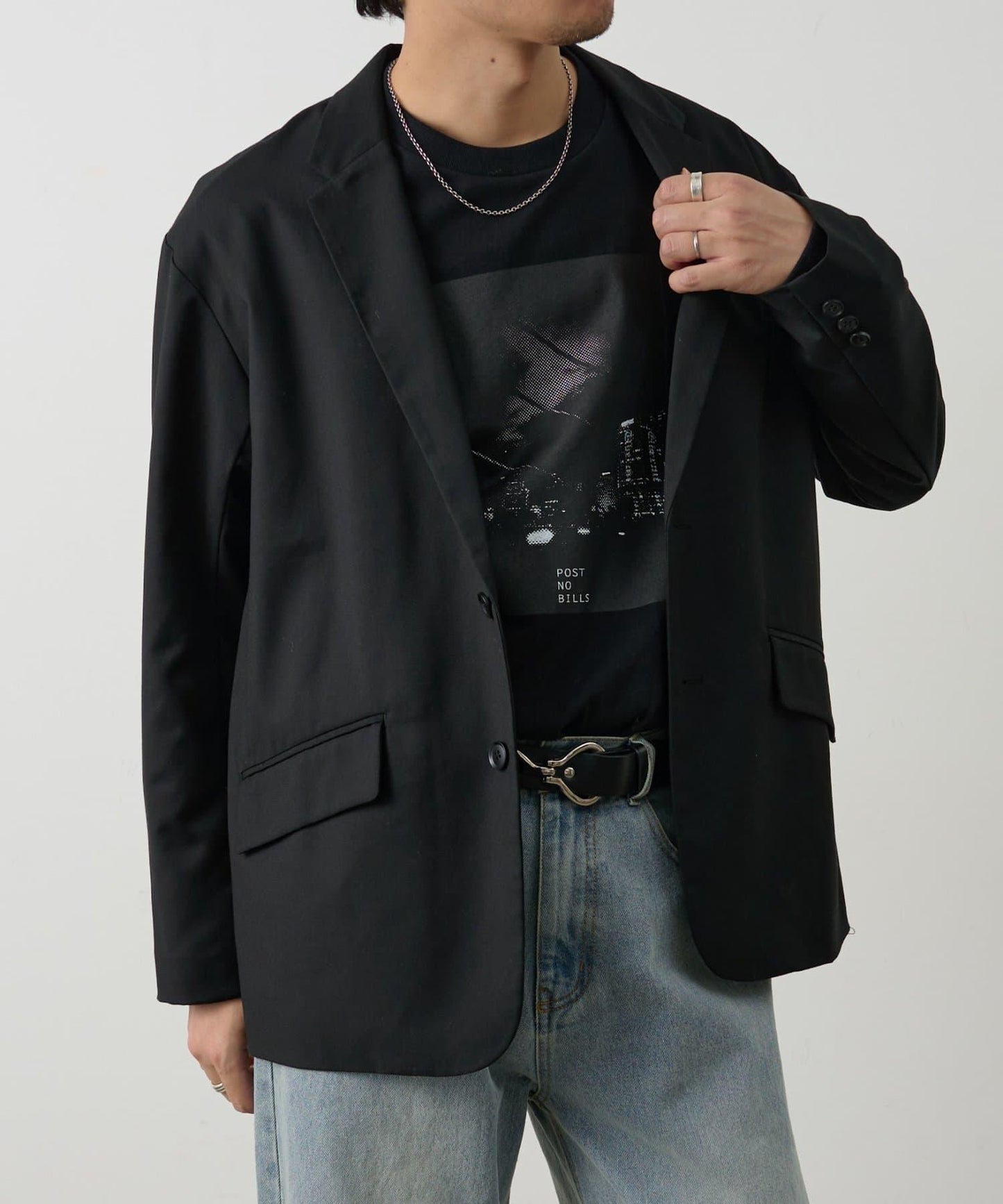 套裝可搭配 舒適斜紋 西裝版型 西裝外套