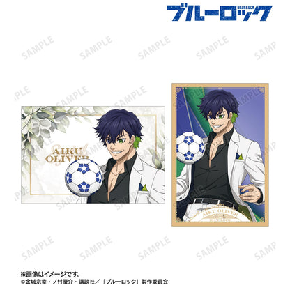 ブルーロック（藍色監獄） 新繪插畫系列 第2彈 オリヴァ・愛空 明信片2枚套 西裝造型ver