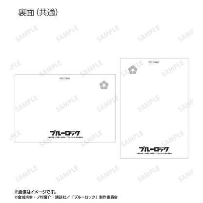 ブルーロック（藍色監獄） 新繪插畫系列 第2彈 オリヴァ・愛空 明信片2枚套 西裝造型ver