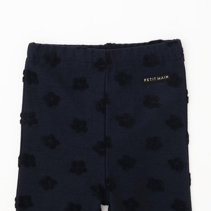 花卉圖案 喇叭 提花 褲子