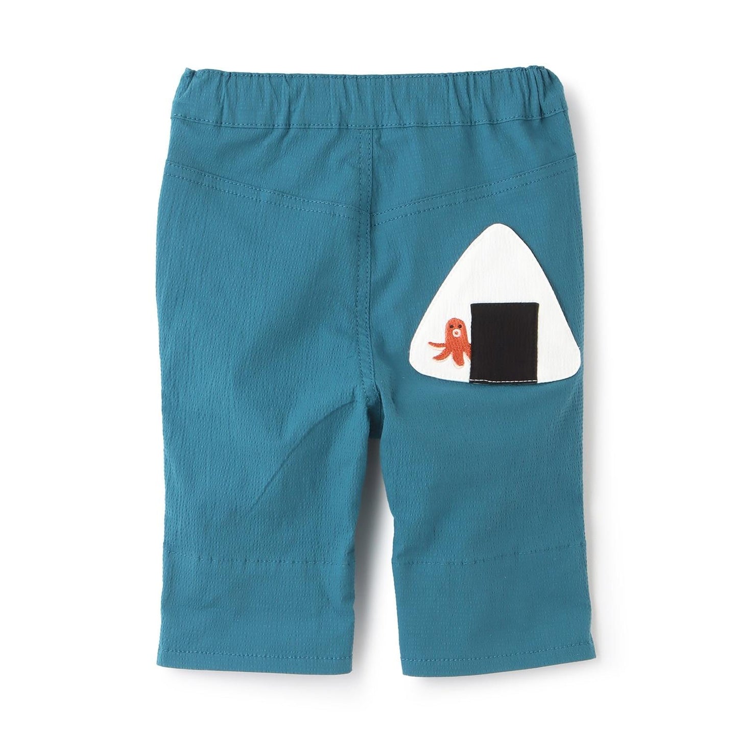 六分丈 野餐恐龍與飯糰圖案 褲子