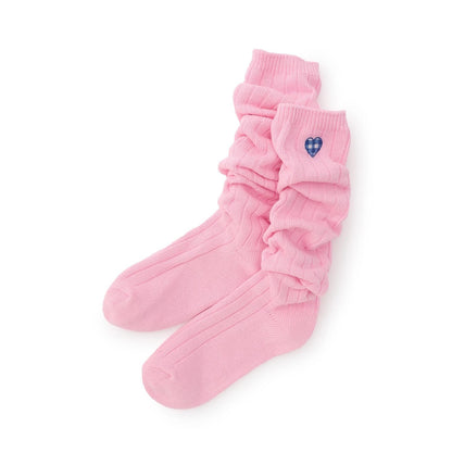 應援色寬鬆襪子