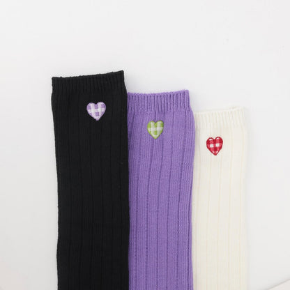 應援色寬鬆襪子