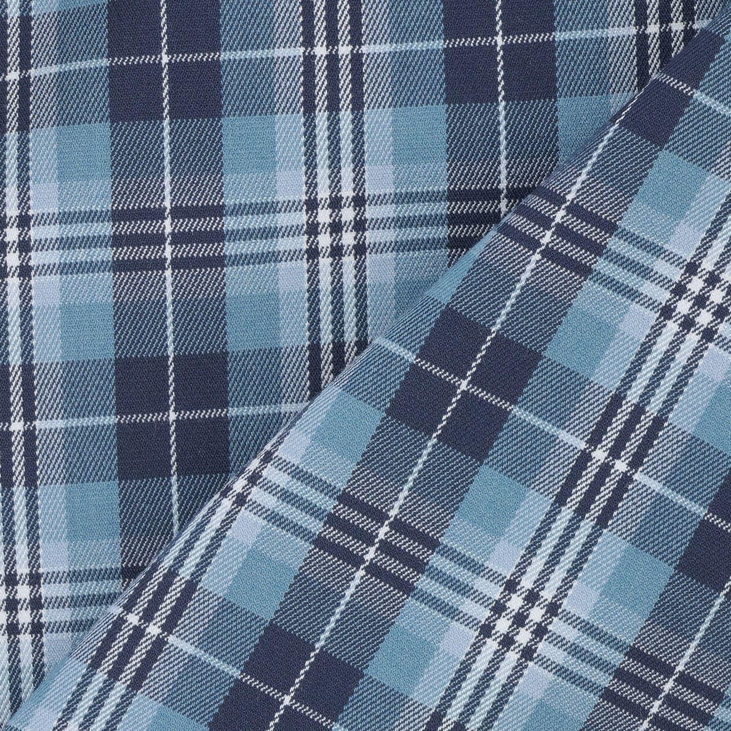 狼格紋 長款 直筒 褲子