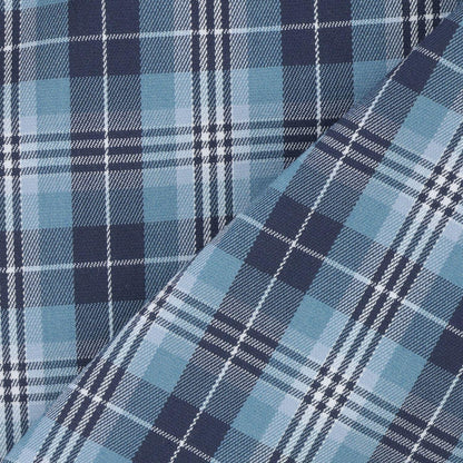 狼格紋 長款 直筒 褲子