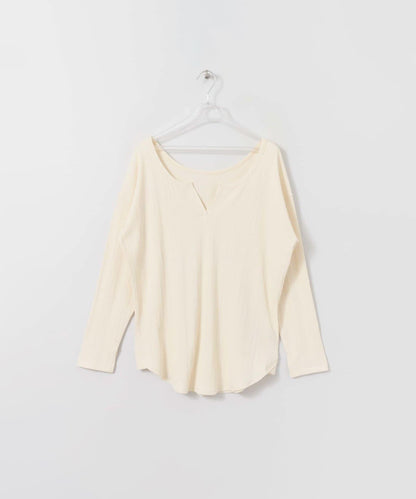 2WAY RIB LONG T-SHIRTS 兩穿羅紋長款T恤