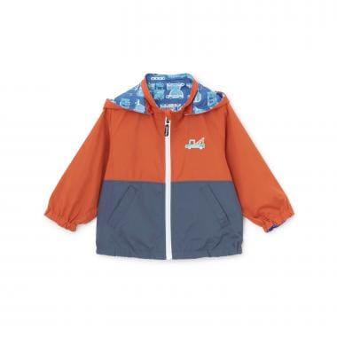 雙面設計 交通工具圖案 防風夾克