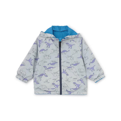 雙面設計 恐龍圖案 防風外套