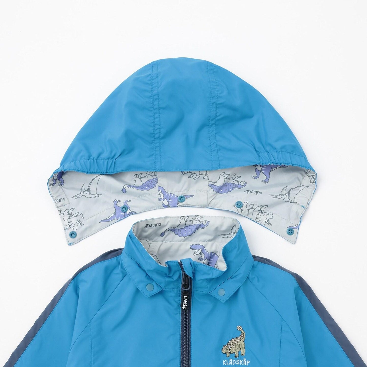 雙面設計 恐龍圖案 防風外套