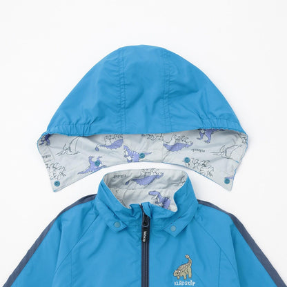 雙面設計 恐龍圖案 防風外套