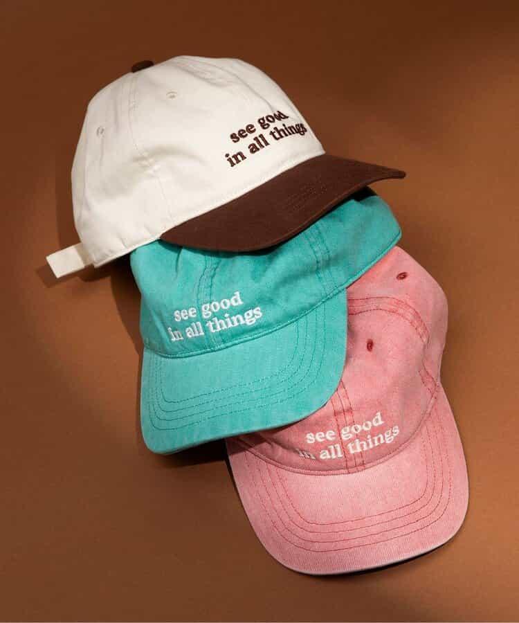 刺繡字母標識設計 棒球帽