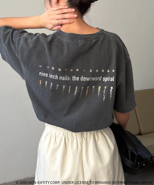 GOOD ROCK SPEED Nine Inch Nails 背部印花T恤