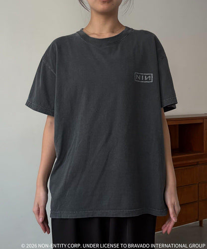 GOOD ROCK SPEED Nine Inch Nails 背部印花T恤