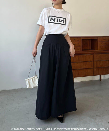 GOOD ROCK SPEED Nine Inch Nails 方框Logo印花 T恤