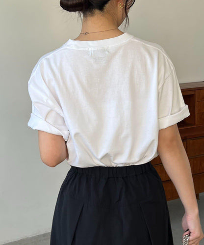 GOOD ROCK SPEED Nine Inch Nails 方框Logo印花 T恤