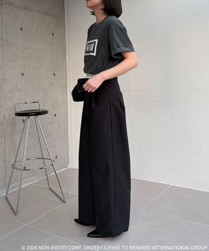 GOOD ROCK SPEED Nine Inch Nails 方框Logo印花 T恤