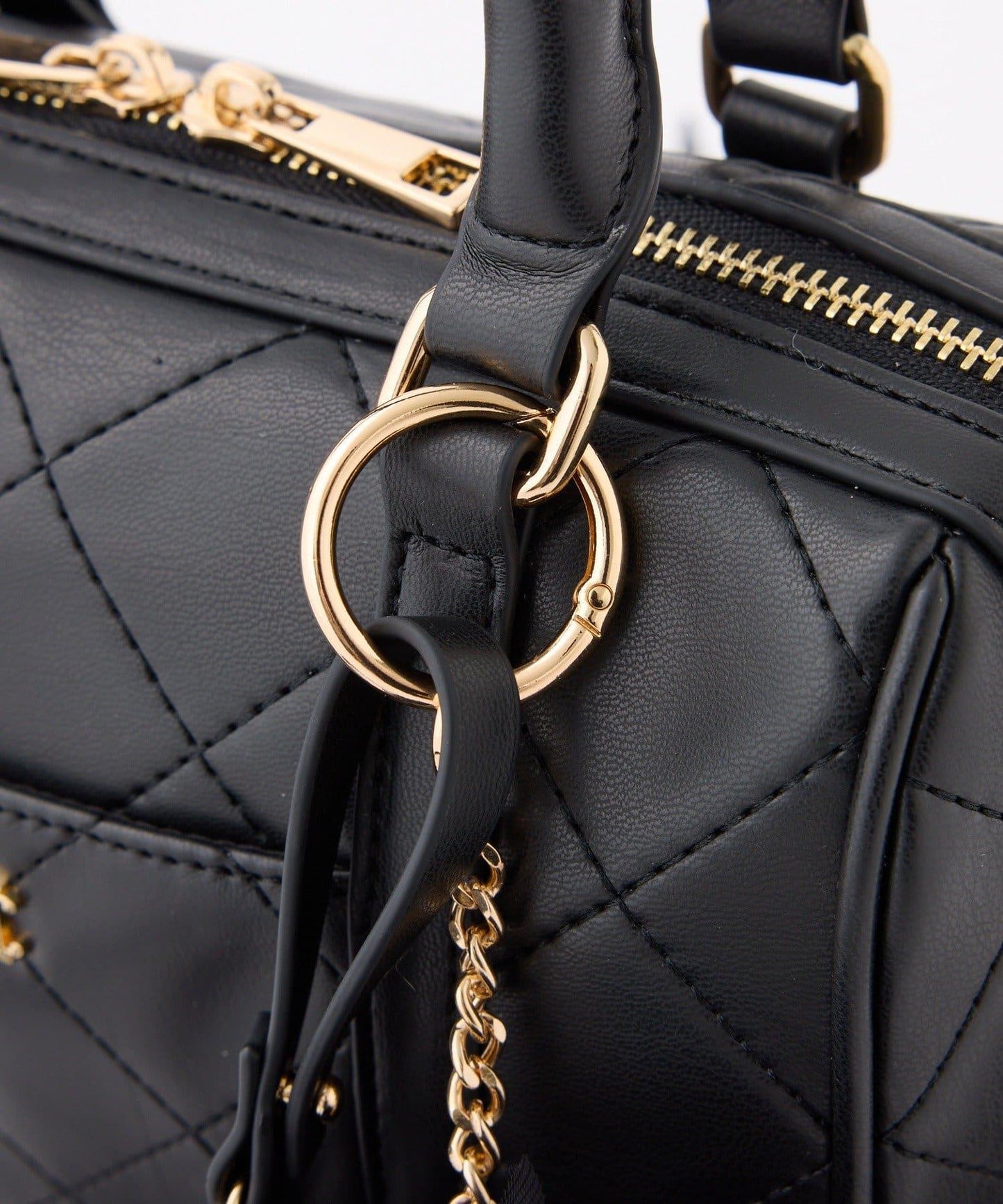 附心形吊飾 迷你波士頓包