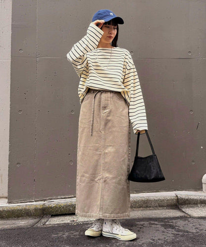 寬鬆版型 條紋 針織套頭衫