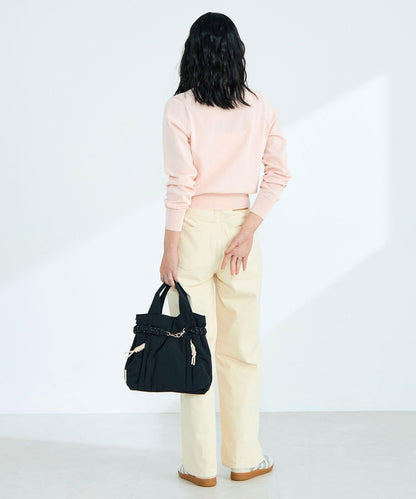 FR刺繡 BASIC 棉混 針織開衫