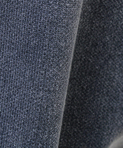 BOY徽標刺繡 雙面 做舊 套頭針織衫