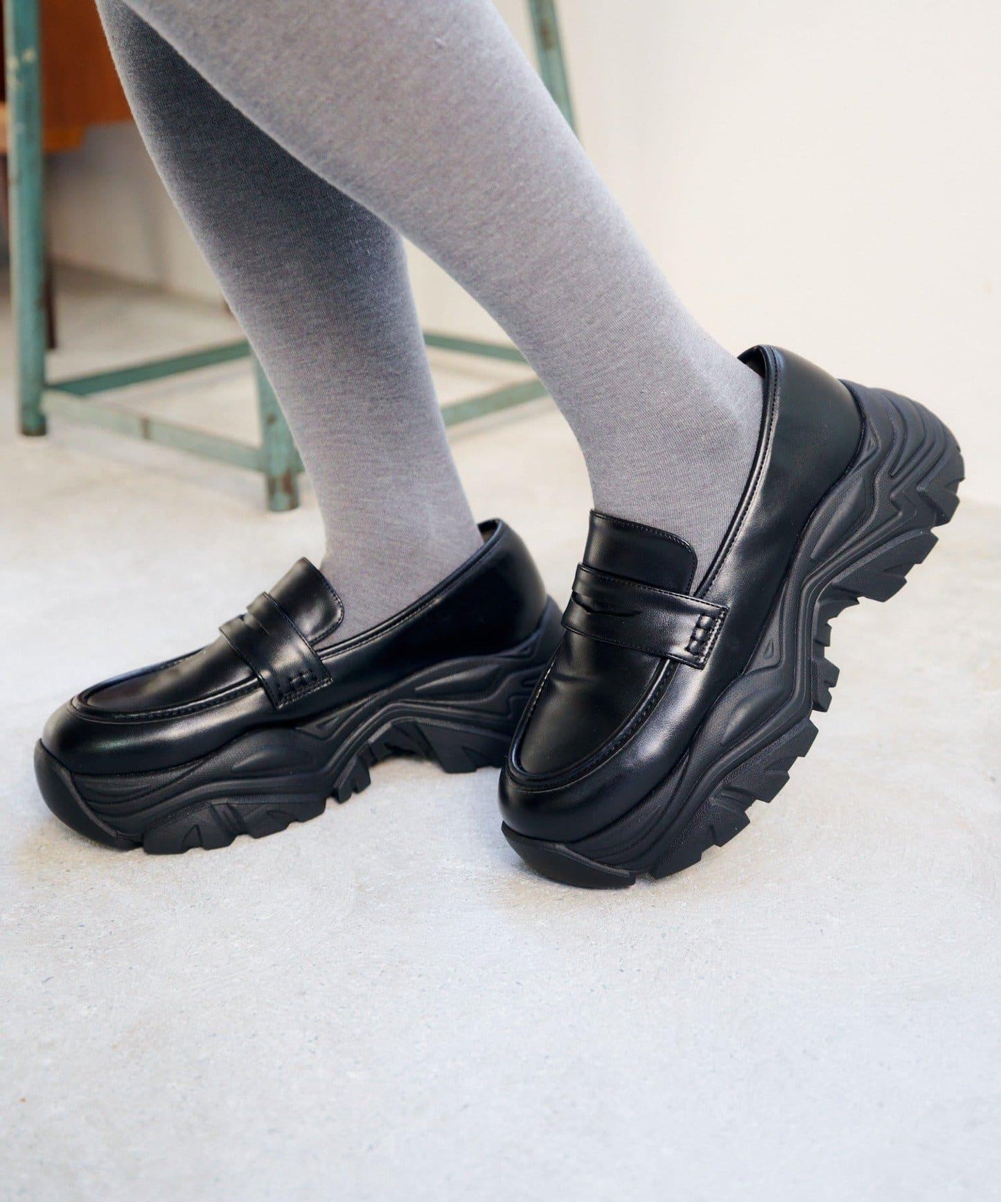 厚底 運動風 樂福鞋