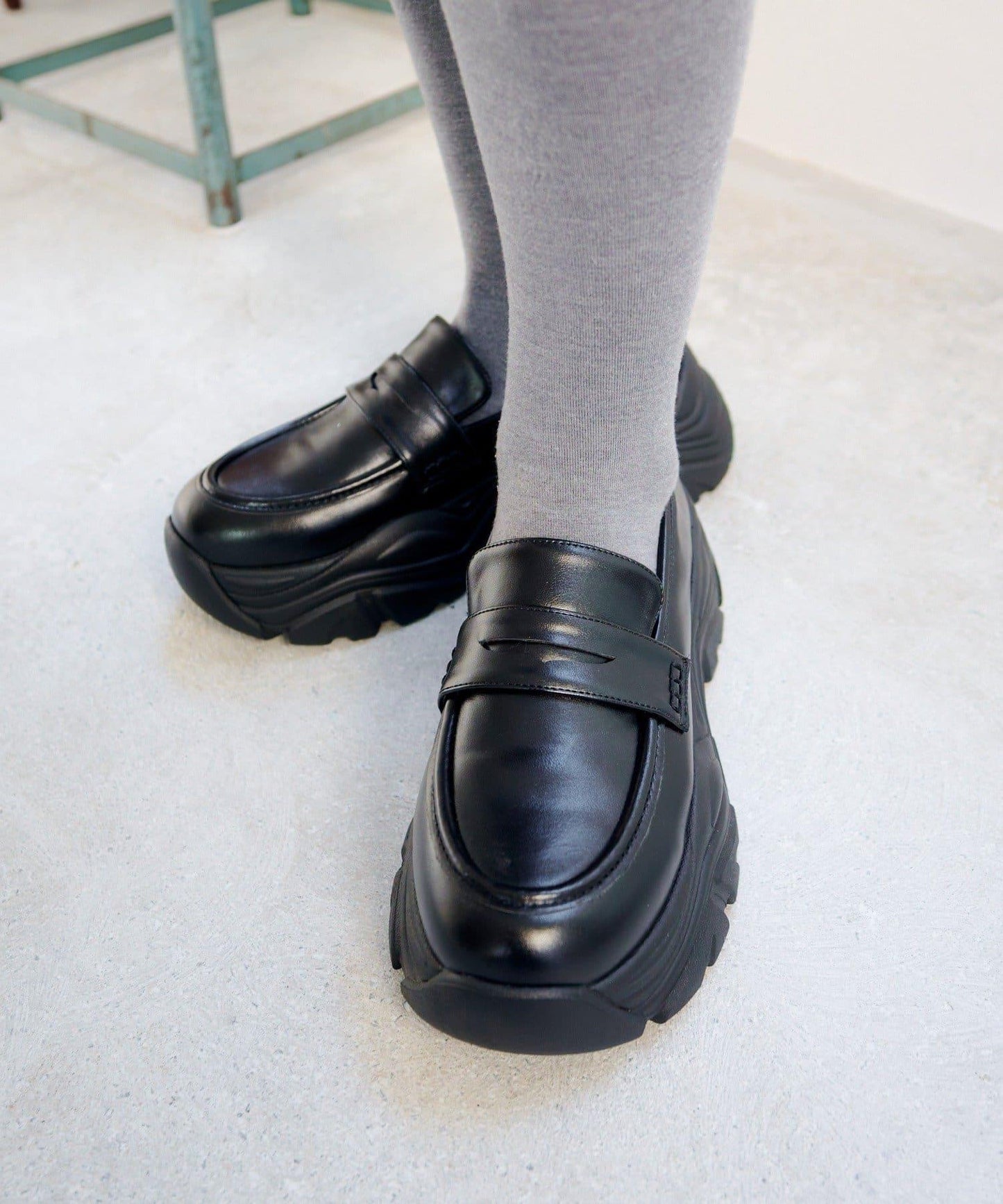 厚底 運動風 樂福鞋