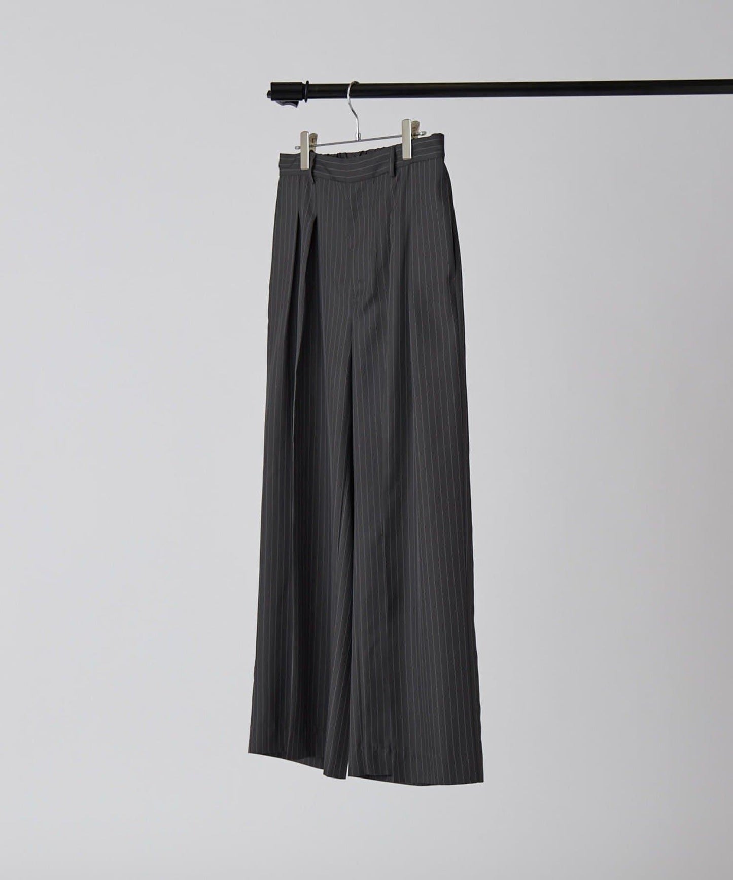 Neucon 細條紋雙褶闊腿西裝褲 套裝可搭配