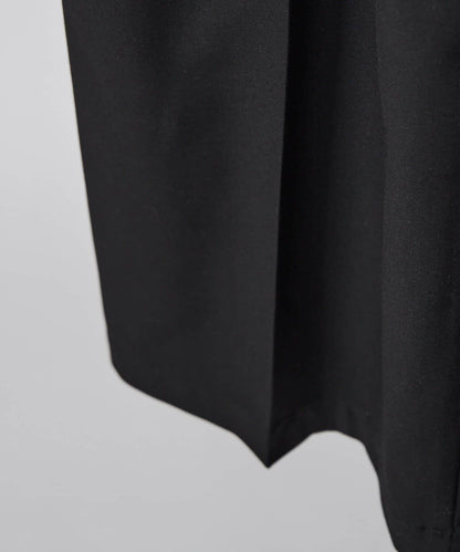 Neucon 交叉褶中線壓褶 闊腿西裝褲（可成套搭配）