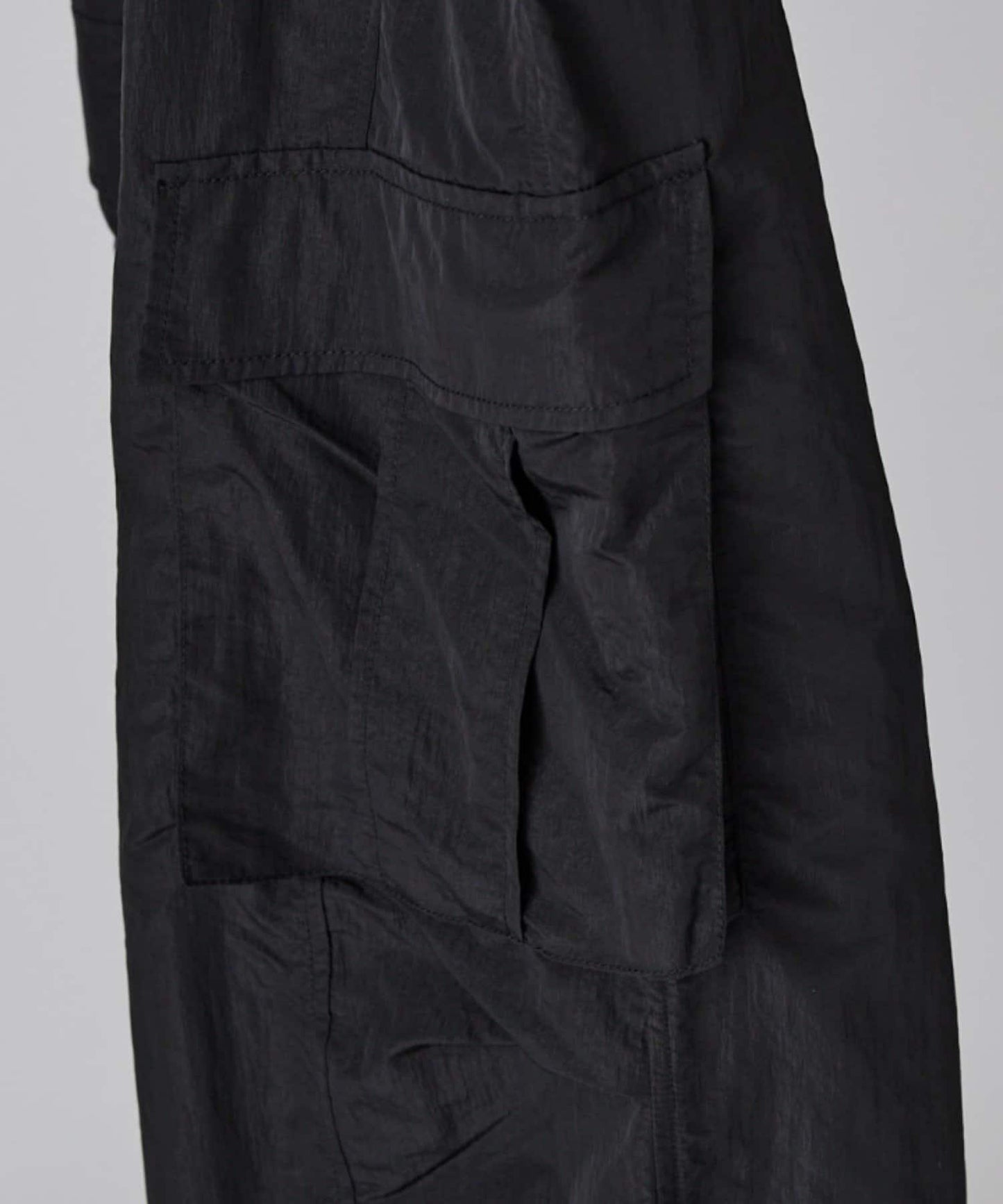 Neucon 尼龍氣球廓形工裝褲（可成套搭配）