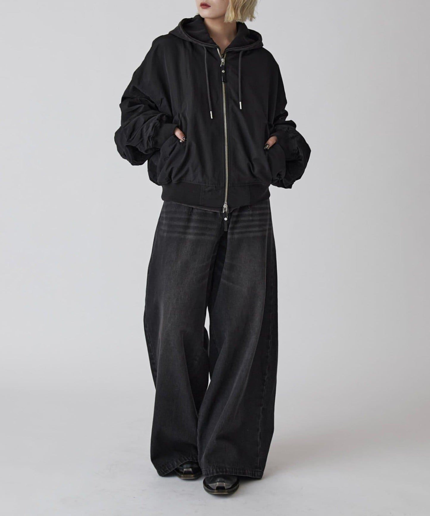 Neucon 尼龍MA-1版型夾克 可成套搭配