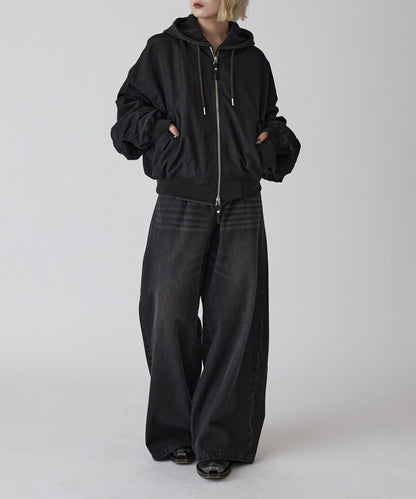 Neucon 尼龍MA-1版型夾克 可成套搭配